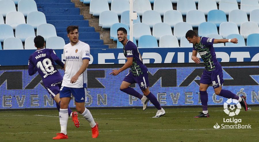 Málaga siegt bei Zaragoza mit 1:2