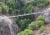 Wandernetz in Málaga - Hängebrücke in der Axarquía