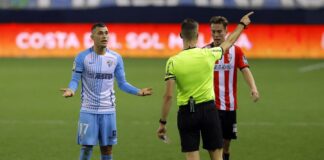 Málaga Logroñes 0:0 - Rahmani wurde vom Platz gestellt