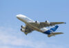 A380 in Málaga
