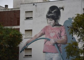 Estepona - Häuserwände als Kunstwerk