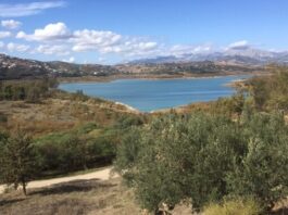 Stausee La Viñuela