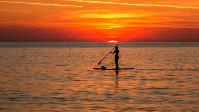 Stand Up Paddling oder Paddle Surf an der Costa del Sol