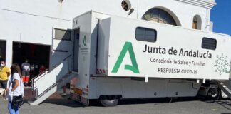 Covid Teststationen Andalusien