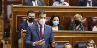 Maskenpflicht in Spanien - Pero Sánchez