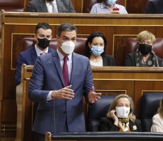 Maskenpflicht in Spanien - Pero Sánchez