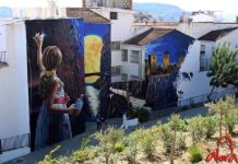 Wandmalereien Andalusien