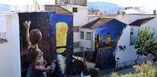 Wandmalereien Andalusien