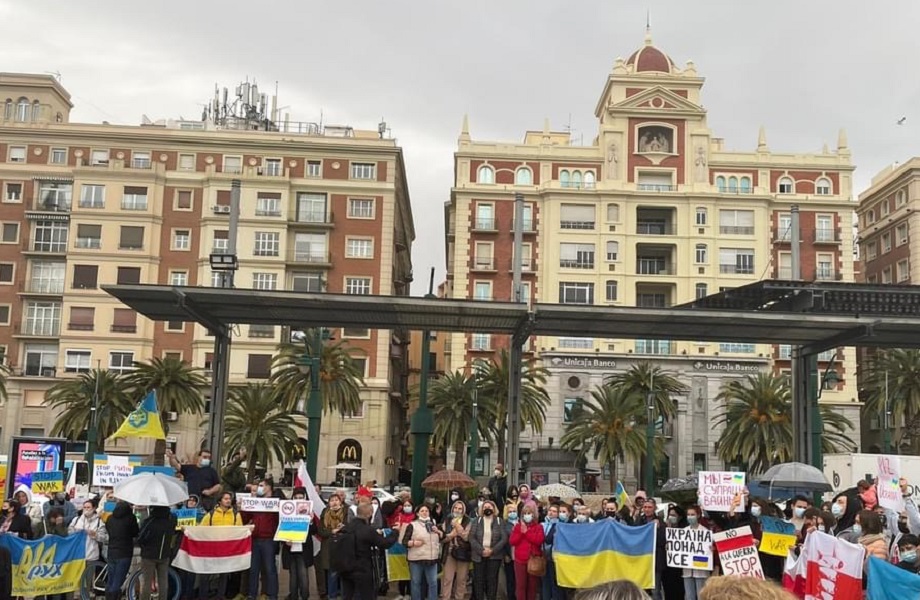 Hilfe für die Ukraine in Málaga