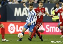 Málaga Cartagena 1:1 Segunda Division Spanien
