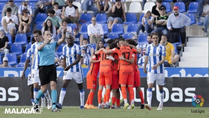 Leganés Málaga 0:3 Segunda División Spanien