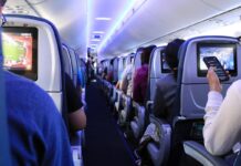 Maskenpflicht in Spanien im Flugzeug