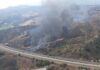 Waldbrand in Mijas