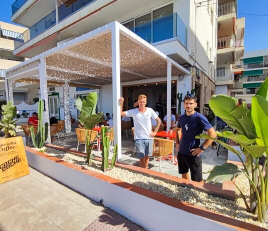 Fahrradcafé in La Herradura