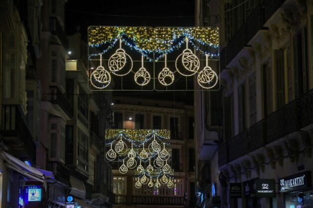 Fotos Weihnachtsbeleuchtung in Malaga 8