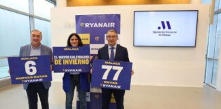 Ryanair-Flüge ab Málaga Winter 2023