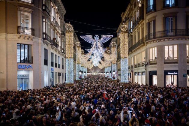 Weihnachtsshow in Málaga 2023