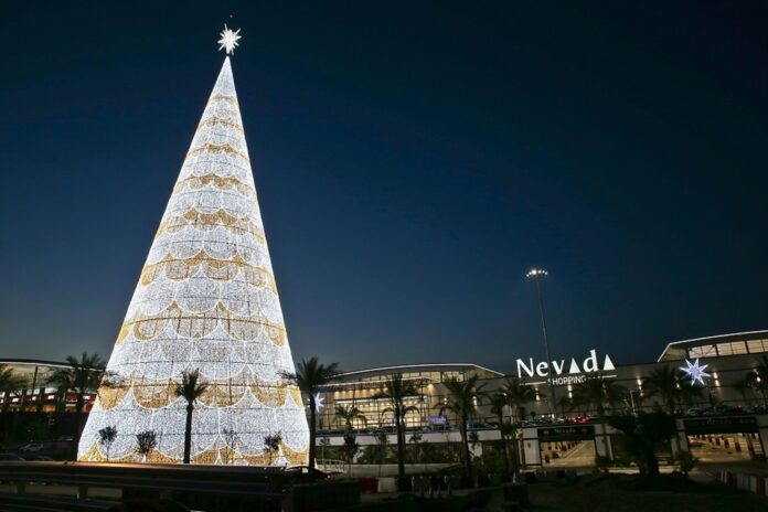 Höchster Weihnachtsbaum in Spanien