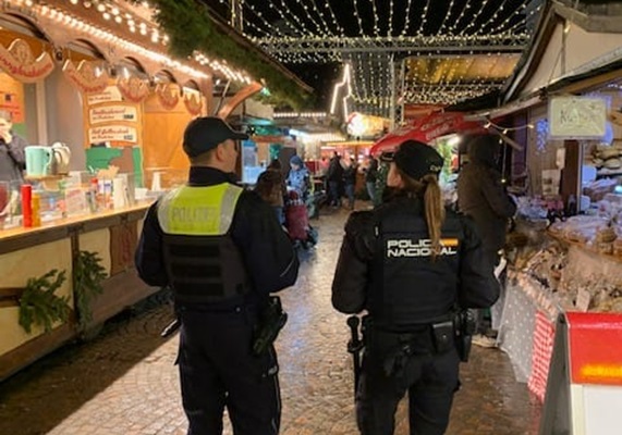 Spanische Polizisten in Deutschland