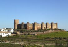 Burg Burgalimar in Andalusien
