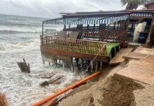 Regenfälle an der Costa del Sol