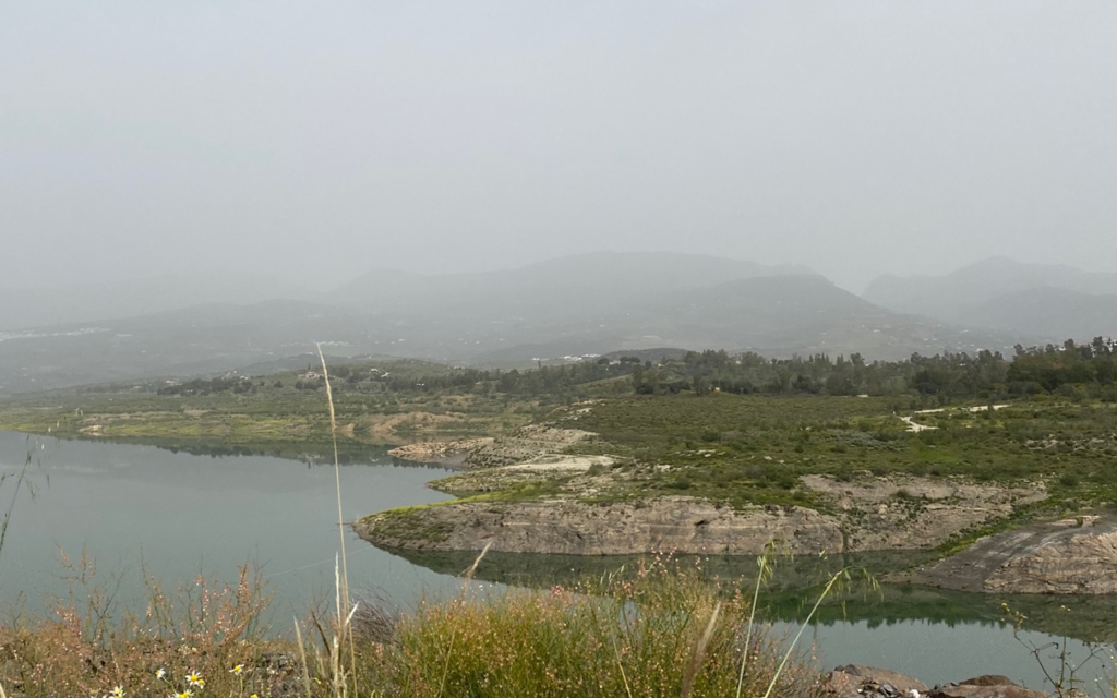 Wasserreserven in den Stauseen in Málaga