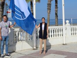 Blaue Flaggen an der Costa del Sol 2024