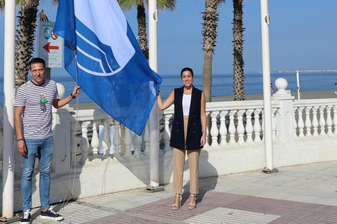 Blaue Flaggen an der Costa del Sol 2024