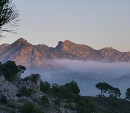 Schöne Aussichtspunkte in der Axarquía