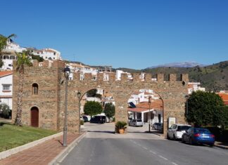 Moclinejo in Andalusien
