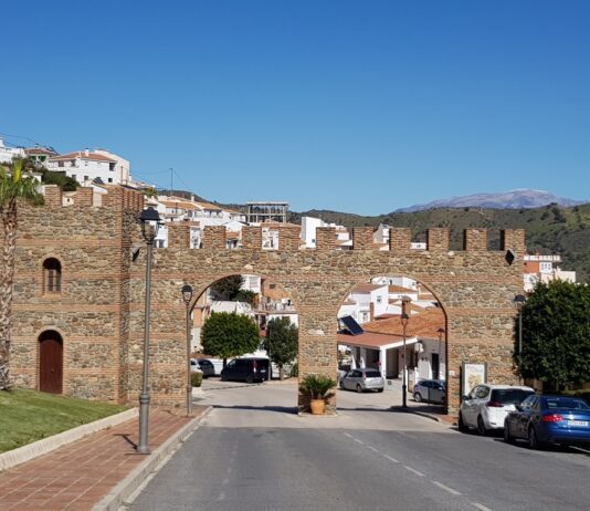 Moclinejo in Andalusien