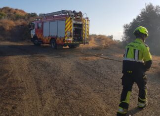Waldbrand in Nagüeles