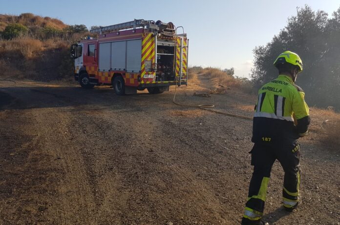 Waldbrand in Nagüeles