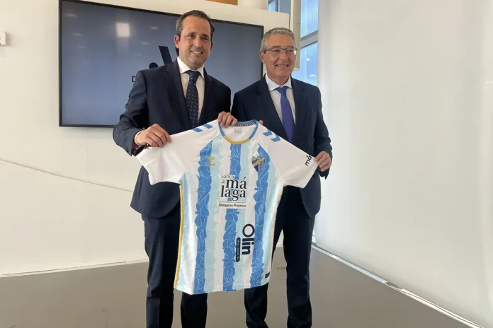 Neues Heimtrikot des FC Málaga