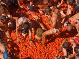 Tomatina in Spanien