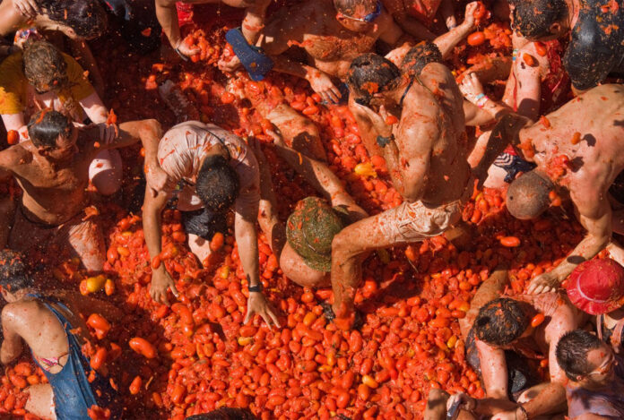 Tomatina in Spanien