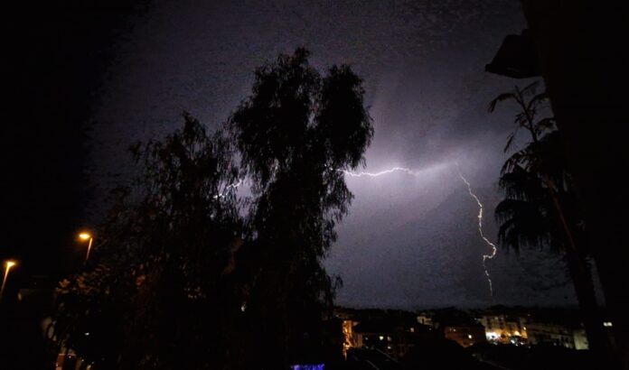 Unwetter an der Costa del Sol