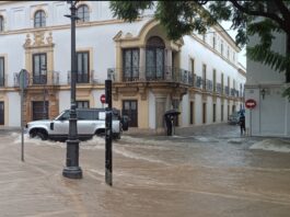 Unwetter in Andalusien