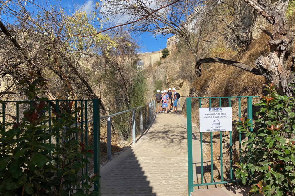 Neuer Schluchtwanderweg in Ronda