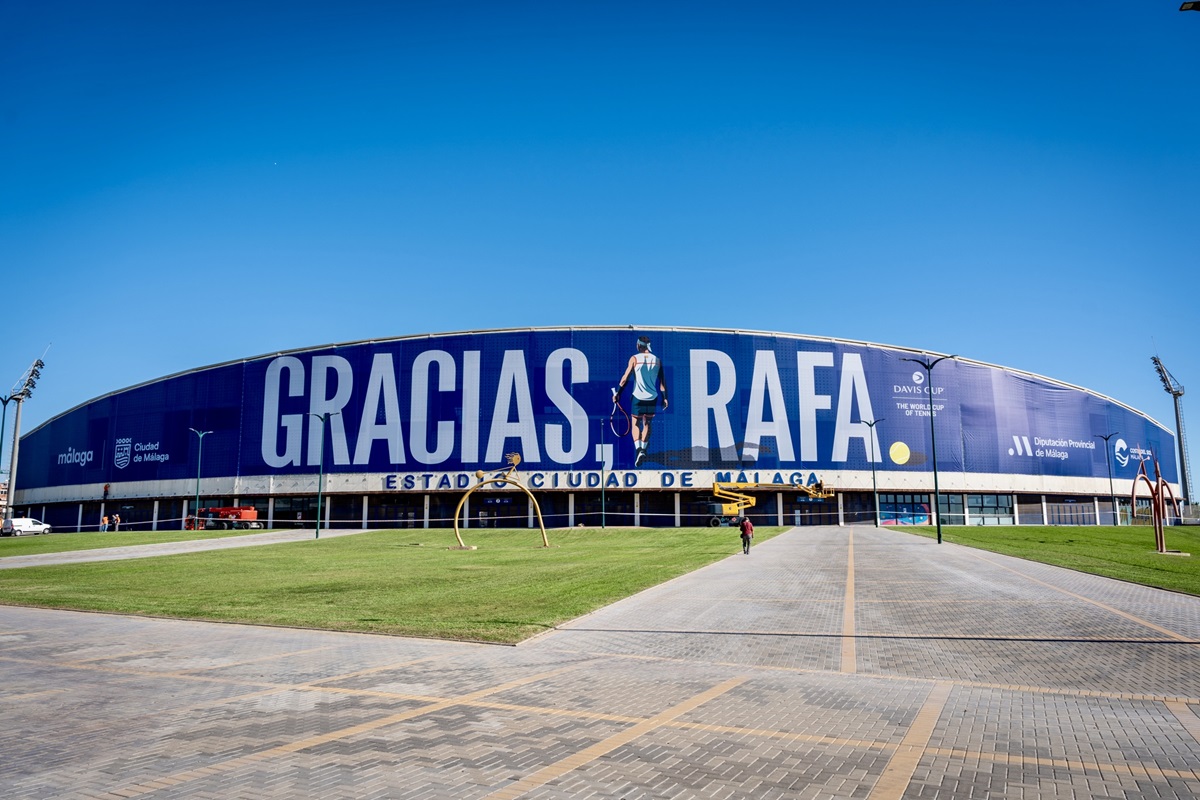 Rafa Nadal in Málaga