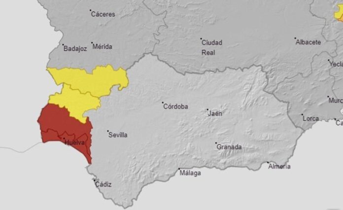 Unwetter in Andalusien