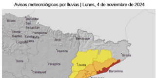 Unwetterwarnung für Barcelona