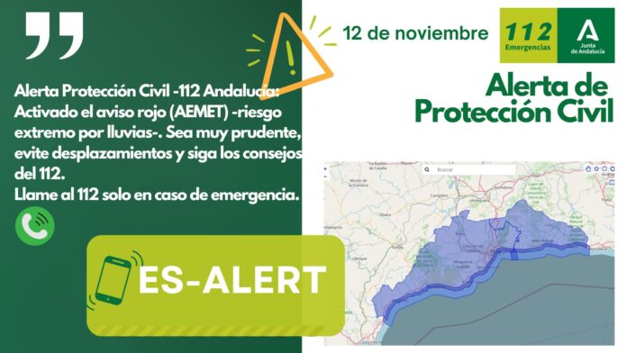 ES-Alert in Málaga