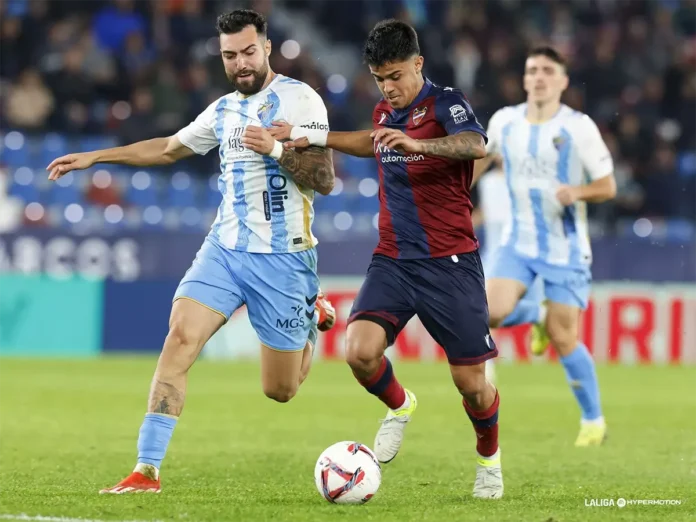 UD Levante - FC Málaga 4:2 | LaLiga Hypermotion Spanien