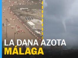 Unwetter in Málaga und an der Costa del Sol sowie in der Axarquía