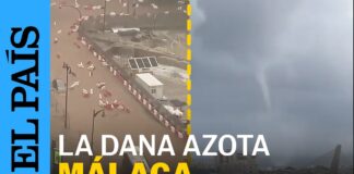 Unwetter in Málaga und an der Costa del Sol sowie in der Axarquía