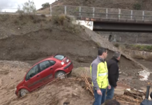 Unwetter in Andalusien