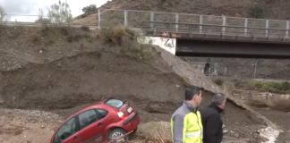 Unwetter in Andalusien