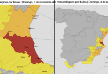 Wetterwarnung in Valencia