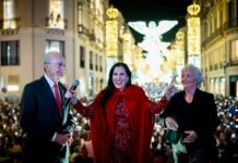 Weihnachtsbeleuchtung in Málaga 2024